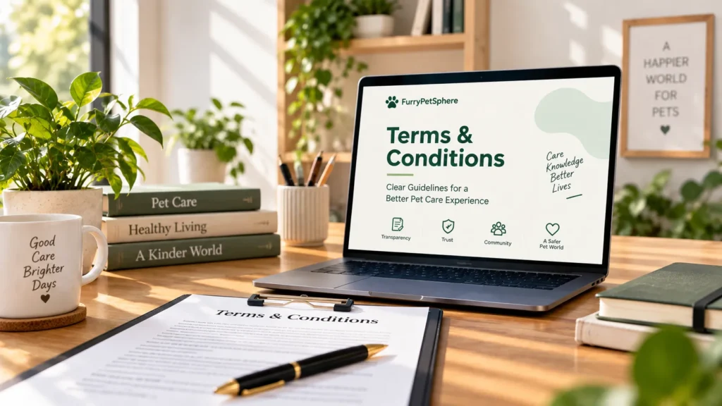 FurryPetSphere terms and conditions